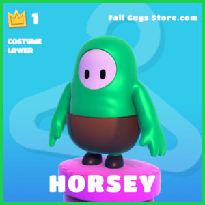 Horsey Costume Lower rare fall guys rare item