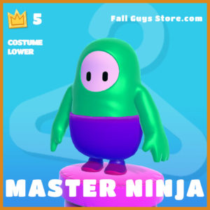 Master Ninja costume lower legendary Fall Guys Skin