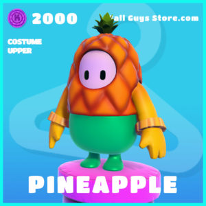 Pineapple costume upper common fall guys item