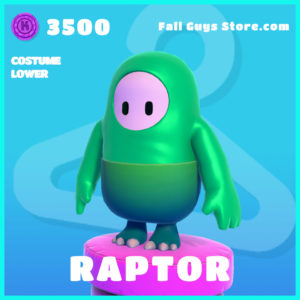 Raptor costume lower common fall guys item