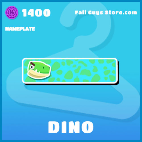 Dino-Nameplate