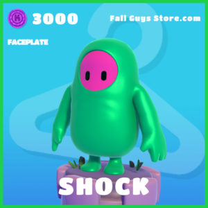 Shock Faceplate fall guys item