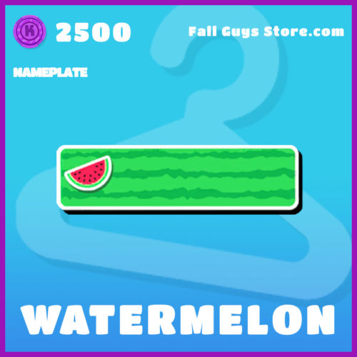 Watermelon-Nameplate