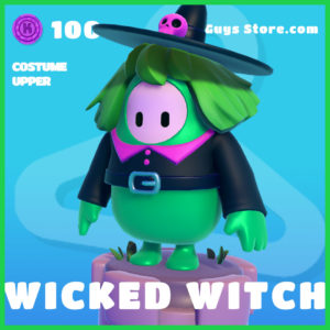 Wicked Witch Upper Costume Upper Fall Guys Skin