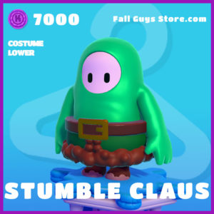 Stumble Claus Fall Guys Skin Costume Lower