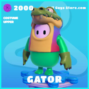 Gator Costume Upper Fall Guys Skin