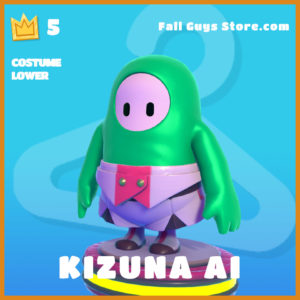 Kizuna AI costume lower legendary fall guys skin