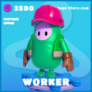 worker costume upper uncommon fall guys skin