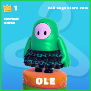 Ole rare costume lower fall guys skin