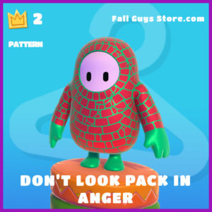 don't look pack in anger pattern epic fall guys
