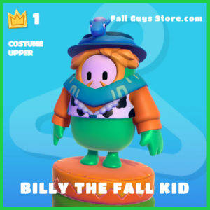 Billy the Fall Kid rare costume upper fall guys skin