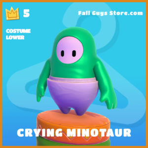 crying minotaur legendary costume lower fall guys skin