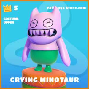 crying minotaur legendary costume upper fall guys skin
