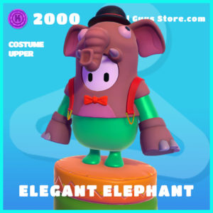 elegant elephant common costume upper fall guys skin