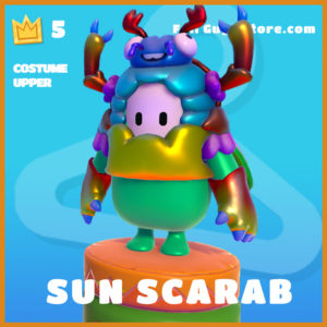 sun scarab legendary costume upper fall guys skin
