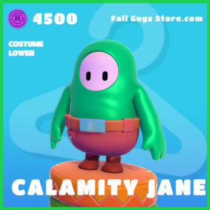 calamity jane rare costume lower fall guys skin