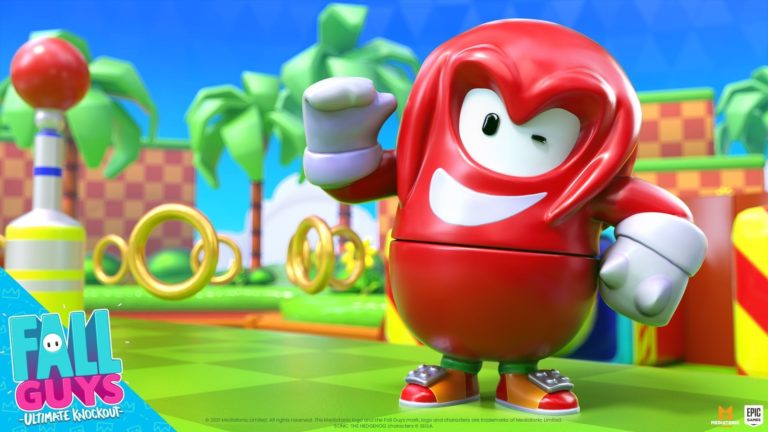 Fall Guys: Exclusive Knuckles Costume is Coming November 12
