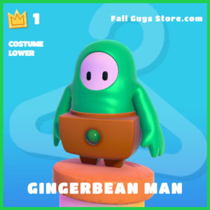Gingerbean man rare costume lower fall guys skin