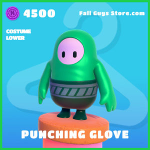 punching glove rare costume lower fall guys skin