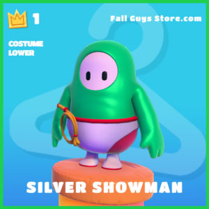 silver showman rare costume lower fall guys