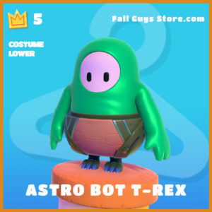 astro bot t-rex legendary costume lower fall guys skin