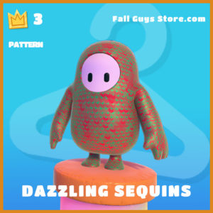 dazzling sequins fall guys pattern