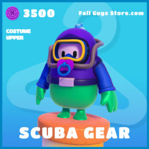 scuba gear uncommon costume upper fall guys skin