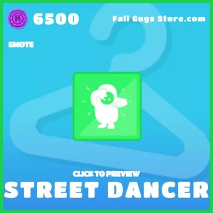 street dance rare emote fall guys