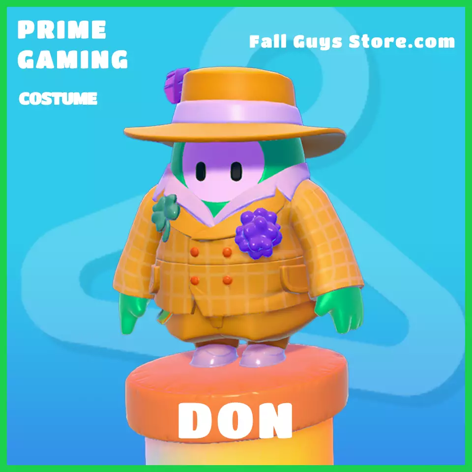 Don prime gaming fall guys costume