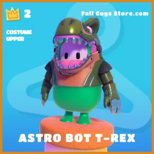 astro bot t-rex legendary costume upper fall guys skin