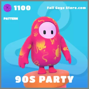 90s party pattern fall guys common