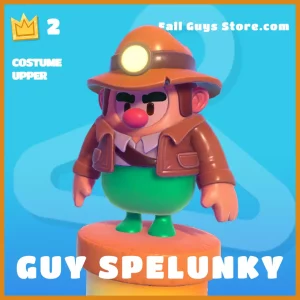 guy spelunky legendary costume upper fall guys skin