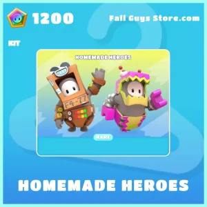 homemade heroes kit fall guys / cardboard kaiju / cardboard box
