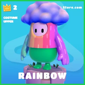 rainbow rare costume upper fall guys