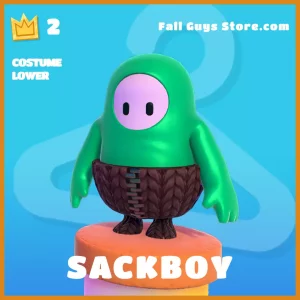 sackboy legendary costume lower fall guys skin
