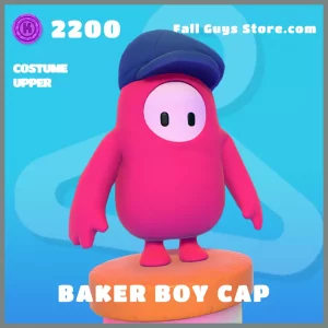 baker boy cap costume upper fall guys