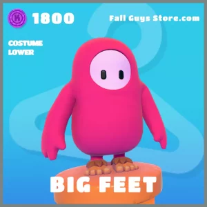 big feet common costume lwoer fall guys