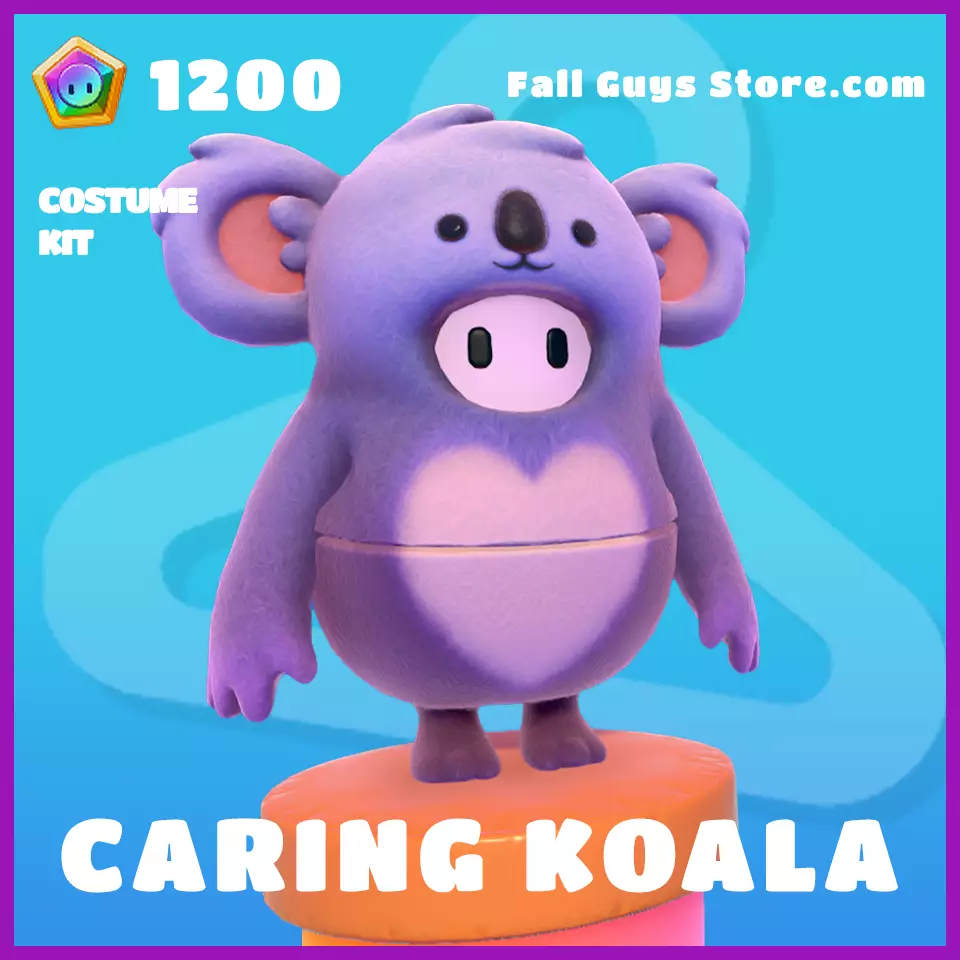 caring koala epic costume fall guys
