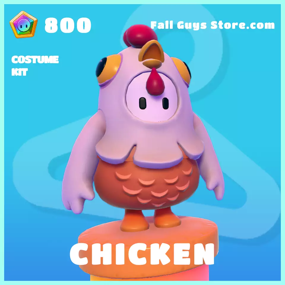 chicken rare costume fall guys