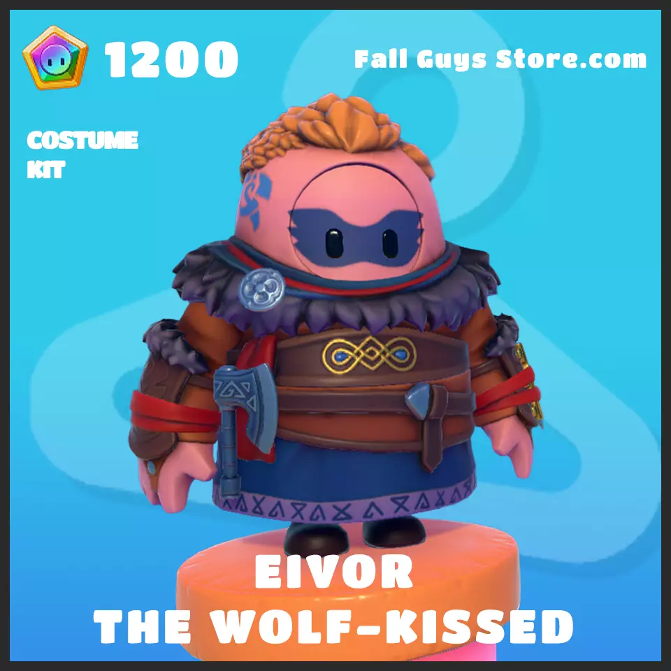eivor the wolf-kissed special costume fall guys