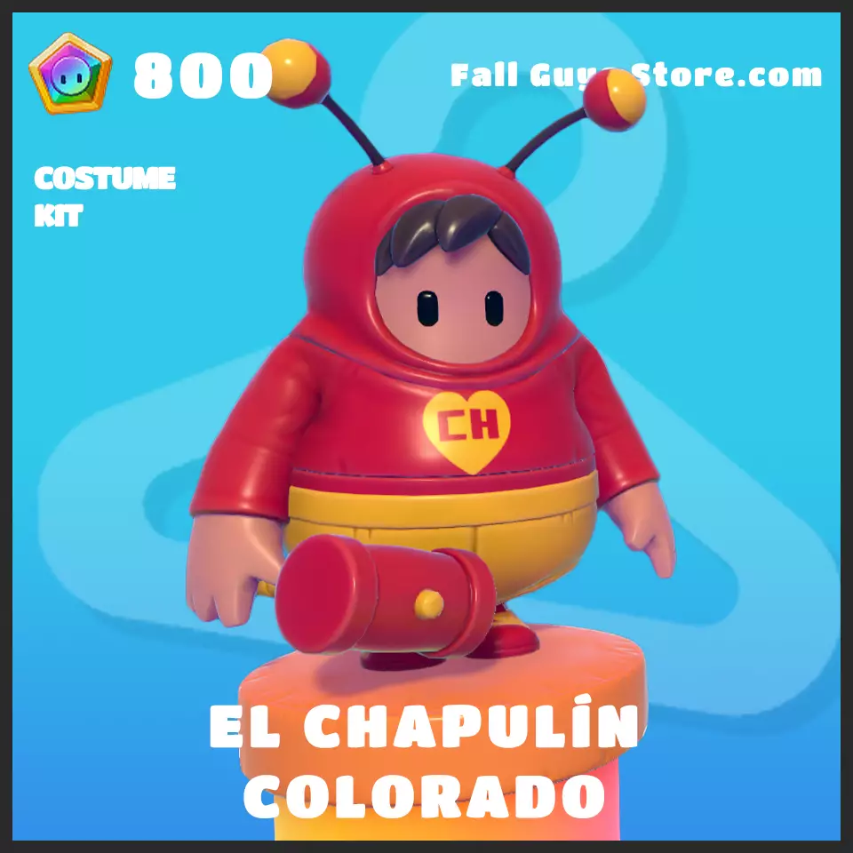 el chapulin colorado special costume fall guys El Chapulín Colorado