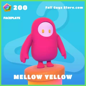 mellow yellow faceplate fall guys
