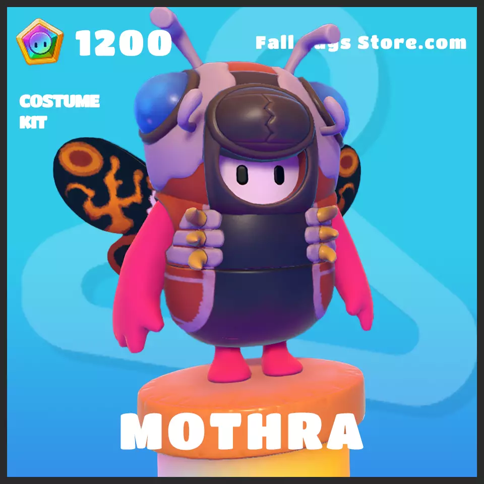 mothra costume special fall guys