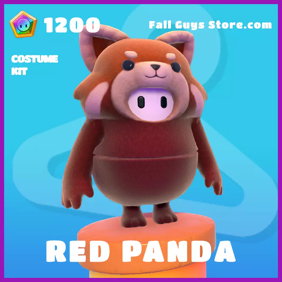 Red Panda - Costume in Fall Guys