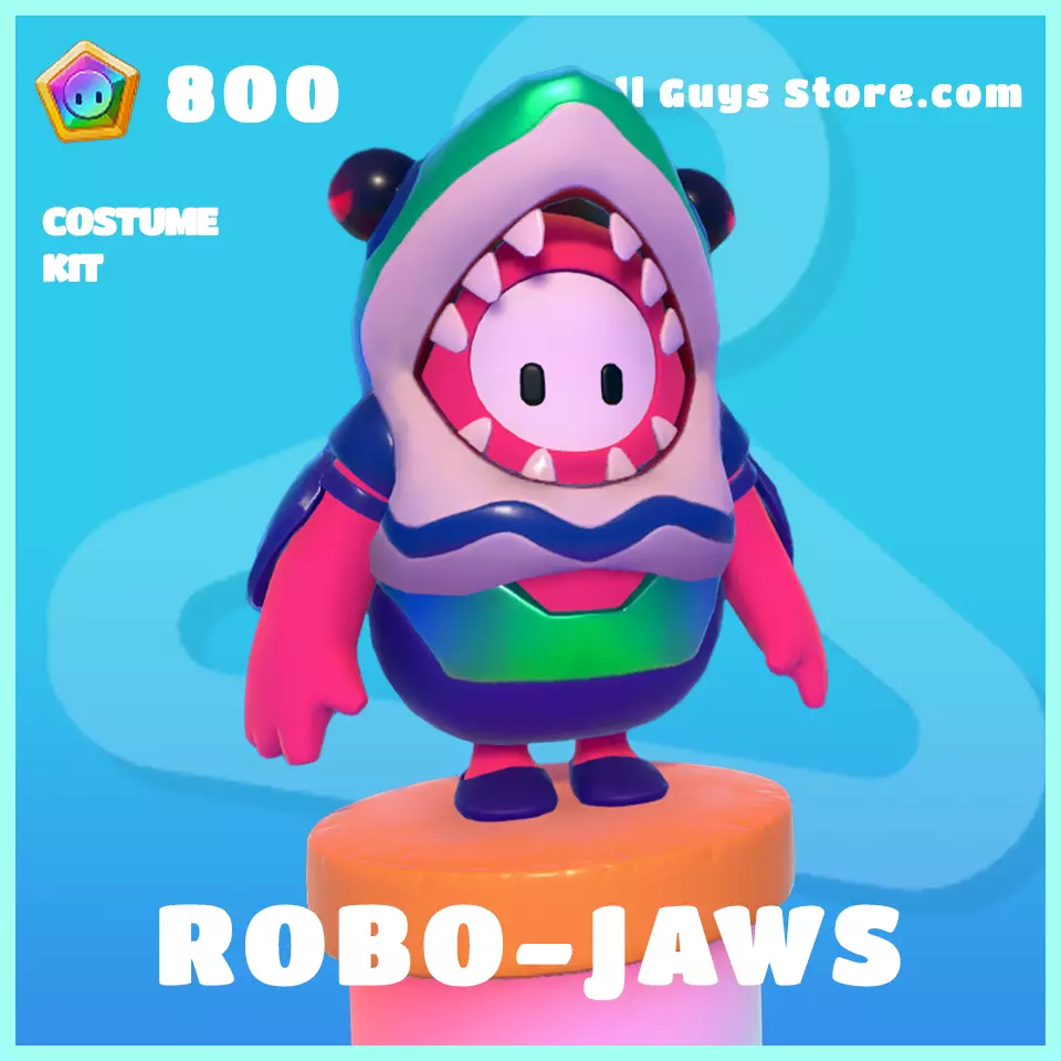 robo-jaws rare costume fall guys