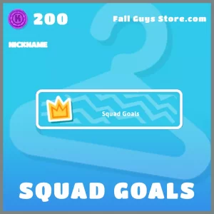 squad goals nickname fall guys