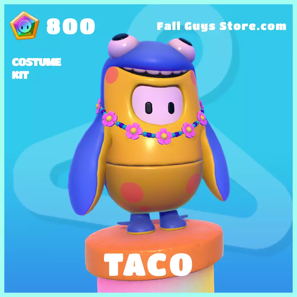 taco rare costume fall guys