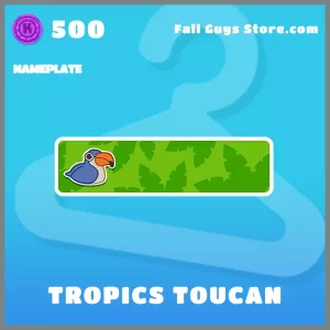 tropics toucan nameplate