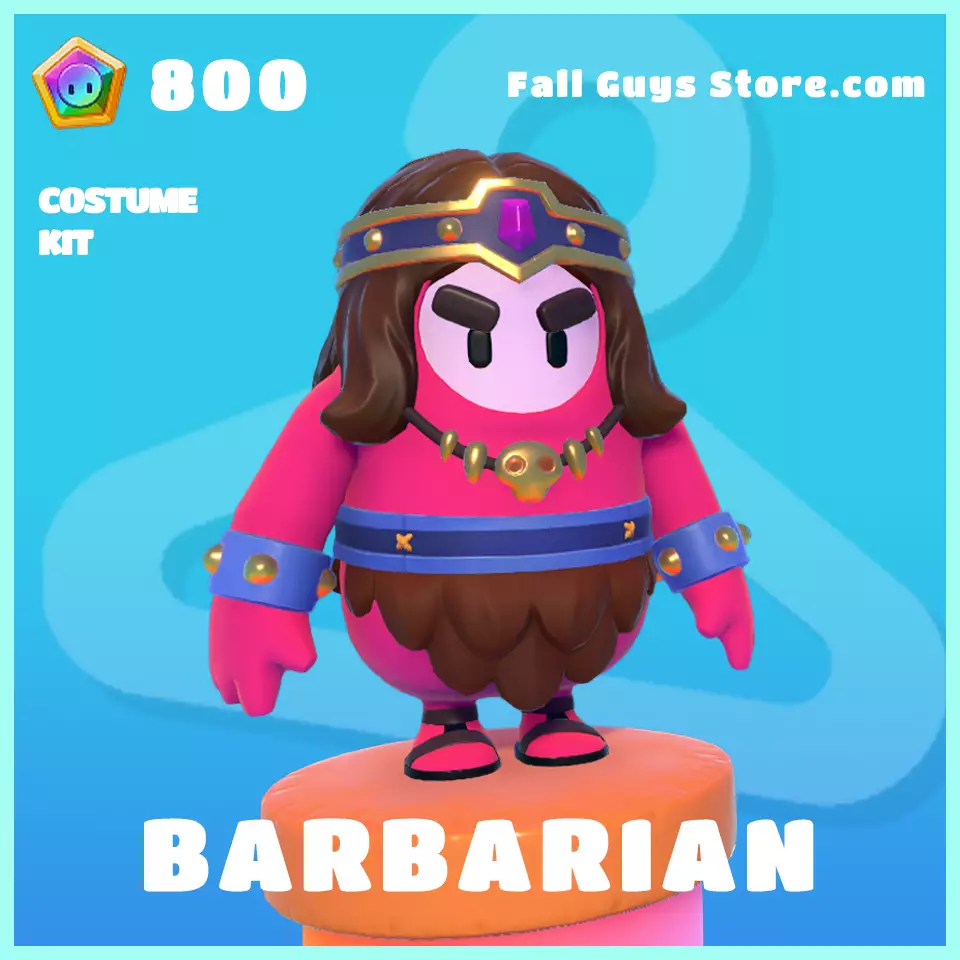 barbarian costume fall guys