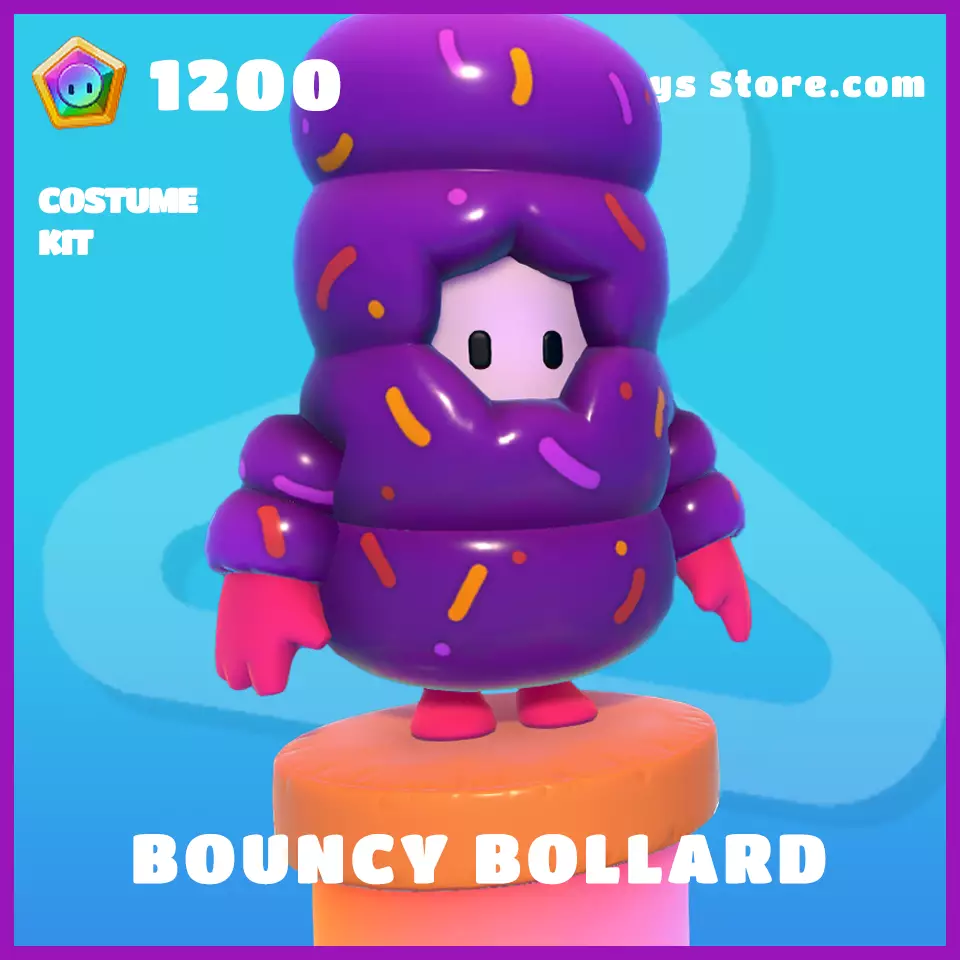 bouncy bollard costume fall guys